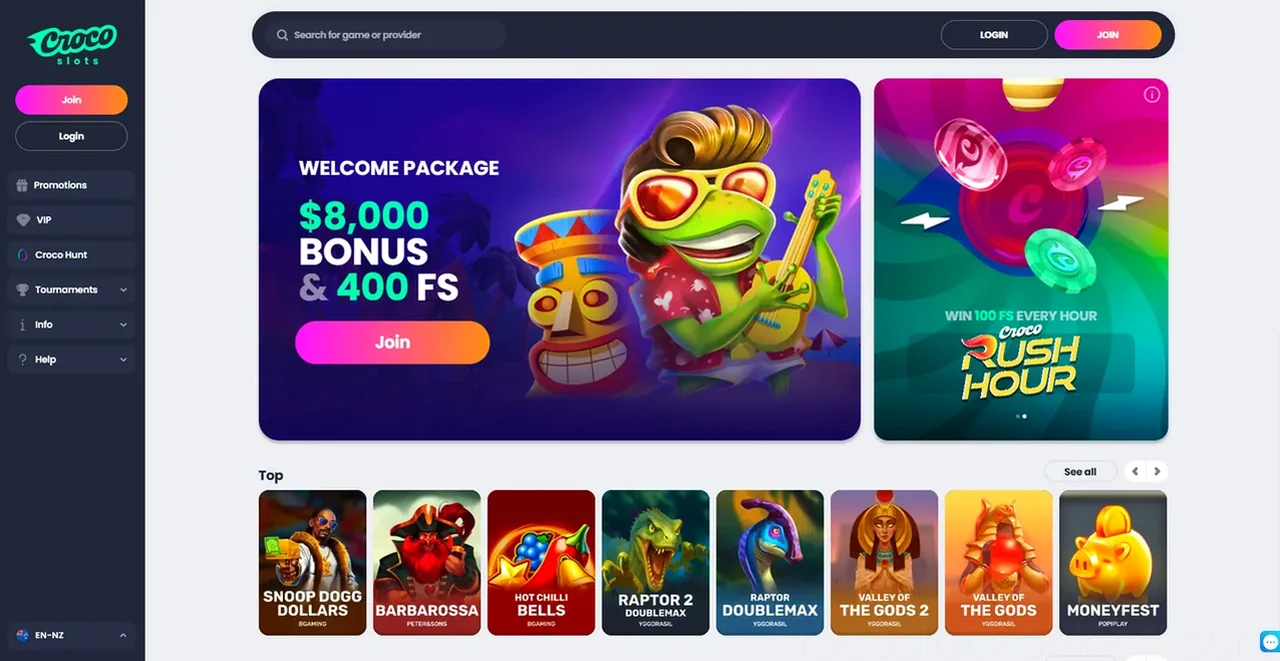Crocoslots Casino Casino